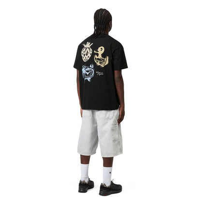 Carhartt WIP S/S FORMA T-SHIRT カーハートワークインプログレス ショートスリーブ フォーマ Tシャツ I036254【メンズ 半袖Tシャツ クルーネック ルーズフィット オーガニックコットン プリントTシャツ 26SS】