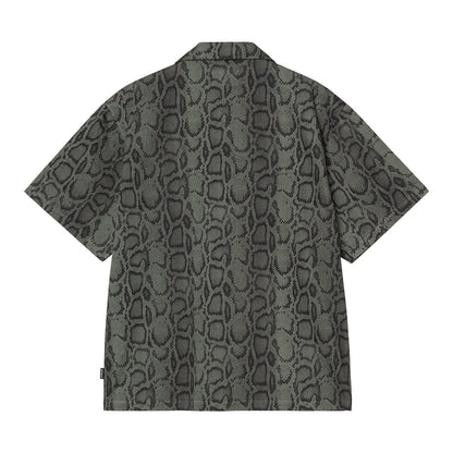 Carhartt WIP SNAKE CAMO SHIRT カーハートワークインプログレス スネークカモシャツ I036275【メンズ ルーズフィット カジュアル シャツ メンズ 春夏 長袖 軽量 26SS】