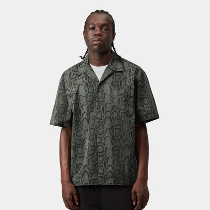 Carhartt WIP SNAKE CAMO SHIRT カーハートワークインプログレス スネークカモシャツ I036275【メンズ ルーズフィット カジュアル シャツ メンズ 春夏 長袖 軽量 26SS】