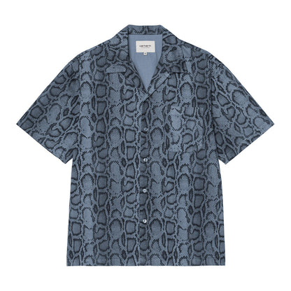 Carhartt WIP SNAKE CAMO SHIRT カーハートワークインプログレス スネークカモシャツ I036275【メンズ ルーズフィット カジュアル シャツ メンズ 春夏 長袖 軽量 26SS】