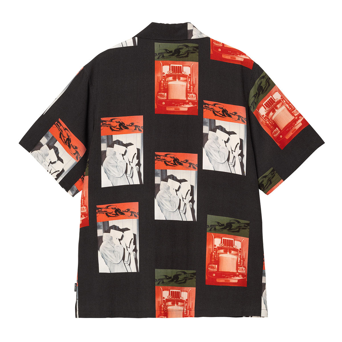 Carhartt WIP S/S SEAN HAMILTON SHIRT カーハートワークインプログレス ショートスリーブ ショーン ハミルトン シャツ I036290【メンズ 半袖シャツ 開襟シャツ ルーズフィットシャツ 総柄シャツ 26SS】