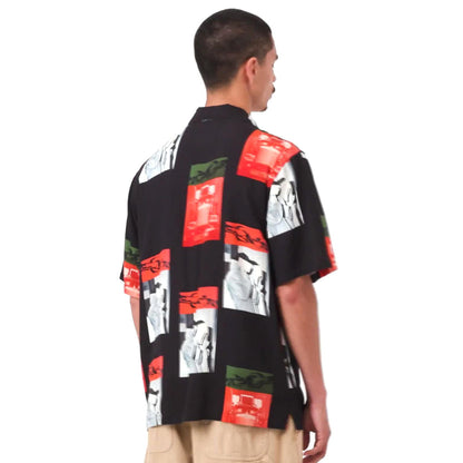 Carhartt WIP S/S SEAN HAMILTON SHIRT カーハートワークインプログレス ショートスリーブ ショーン ハミルトン シャツ I036290【メンズ 半袖シャツ 開襟シャツ ルーズフィットシャツ 総柄シャツ 26SS】