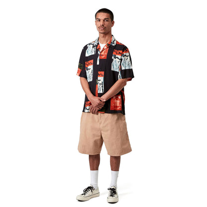 Carhartt WIP S/S SEAN HAMILTON SHIRT カーハートワークインプログレス ショートスリーブ ショーン ハミルトン シャツ I036290【メンズ 半袖シャツ 開襟シャツ ルーズフィットシャツ 総柄シャツ 26SS】