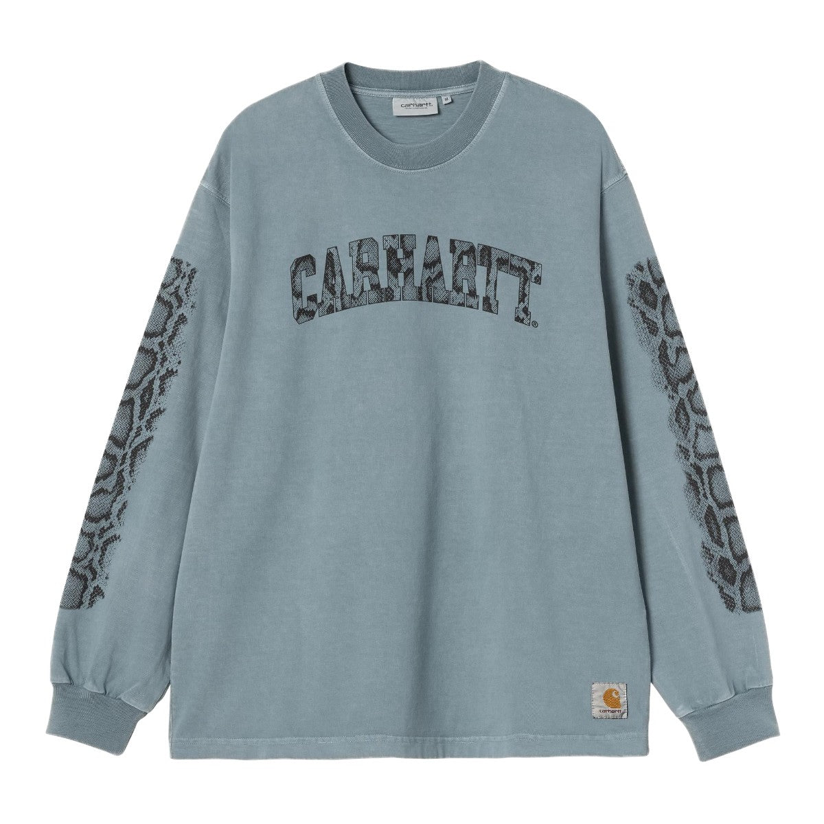 Carhartt WIP CAMO SNAKE T-SHIRT カーハートワークインプログレス カモスネークTシャツ I036387【メンズ 長袖Tシャツ ルーズフィット カジュアル メンズ 春夏 26SS】