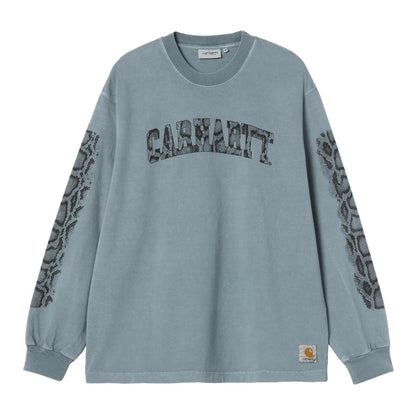 Carhartt WIP CAMO SNAKE T-SHIRT カーハートワークインプログレス カモスネークTシャツ I036387【メンズ 長袖Tシャツ ルーズフィット カジュアル メンズ 春夏 26SS】