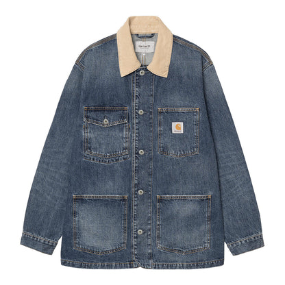 Carhartt WIP WARREN CHORE COAT カーハートワークインプログレス ウォーレンチョアコート I036592【メンズ チョアコート ワークジャケット デニム メンズ カジュアル 26SS】