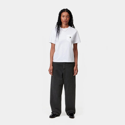 Carhartt WIP WOMEN’S BRANDON PANT カーハートワークインプログレス ウィメンズ ブランドン パンツ I035892【レディース コットン素材 ルーズフィット ストレートシルエット 26SS】