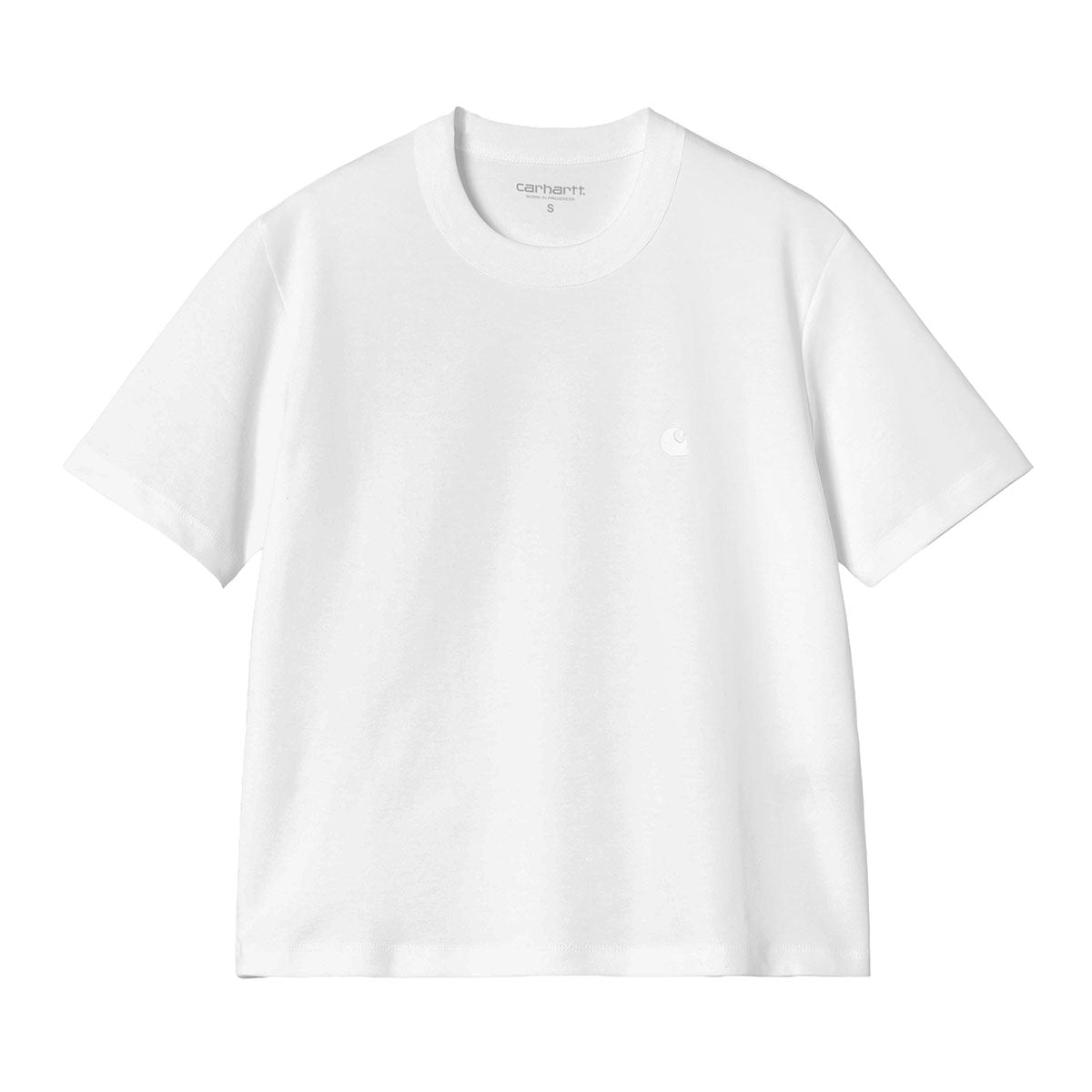 Carhartt WIP WOMEN'S S/S LUCA T-SHIRT カーハートワークインプログレス ウィメンズショートスリーブルカTシャツ I036365【レディース オーガニックコットン ジャージーTシャツ スリムフィット レディースTシャツ 26SS】