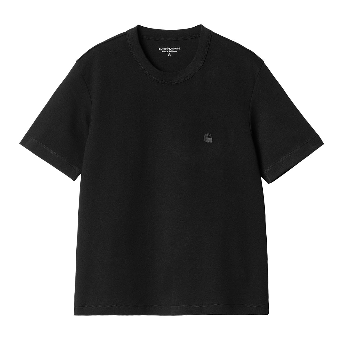Carhartt WIP WOMEN'S S/S LUCA T-SHIRT カーハートワークインプログレス ウィメンズショートスリーブルカTシャツ I036365【レディース オーガニックコットン ジャージーTシャツ スリムフィット レディースTシャツ 26SS】
