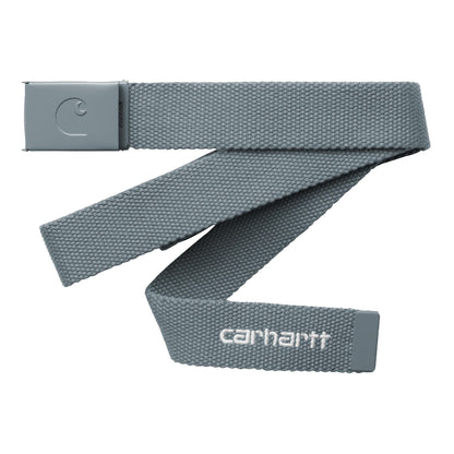 Carhartt WIP C-LOGO BELT TONAL カーハートワークインプログレス シーロゴ ベルト トーナル I035415【メンズ ニッケルフリー クリップメタルバックル スクリプト刺繍 26SS】