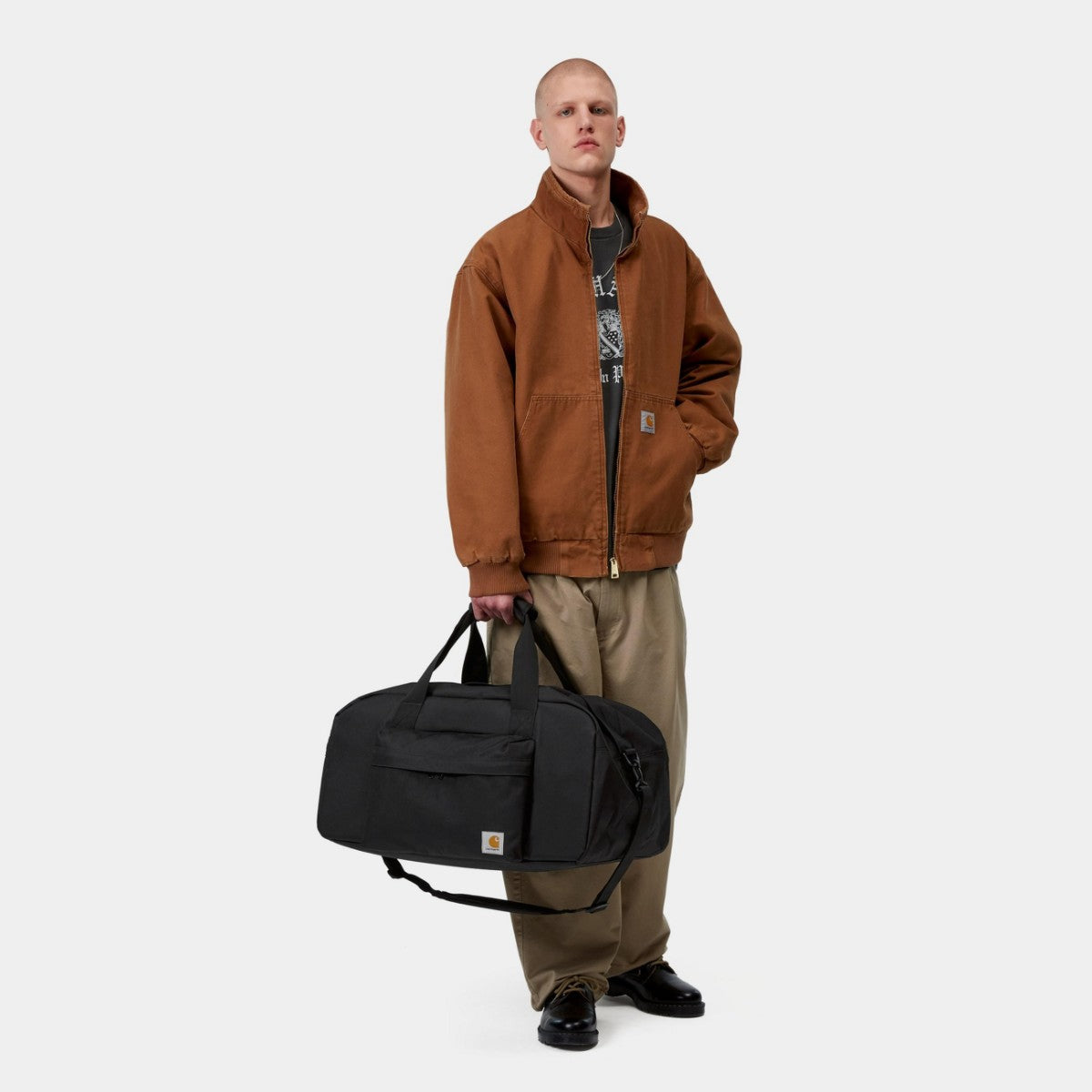 Carhartt WIP CARHARTT DUFFLE BAG カーハートワークインプログレス カーハート ダッフルバッグ I036145【メンズ 大容量 撥水素材 トラベルバッグ キャンバス素材 26SS】