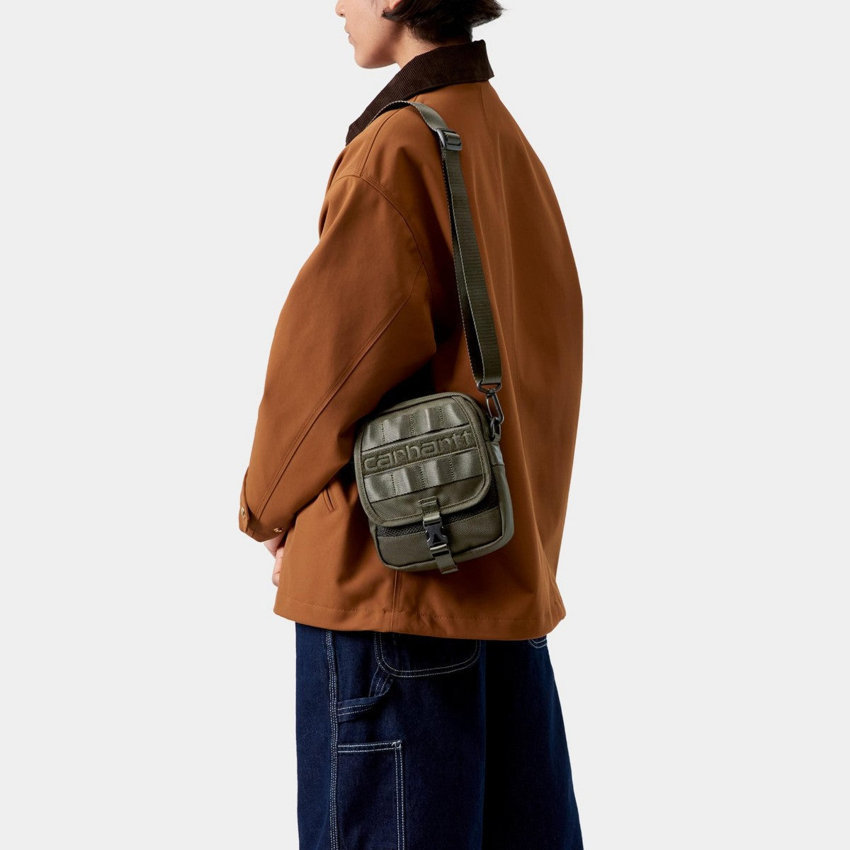 Carhartt WIP PRESCOTT SHOULDER POUCH カーハートワークインプログレス プレスコットショルダーポーチ I036283【メンズ ショルダーバッグ ミニバッグ 撥水バッグ 小型バッグ 26SS】