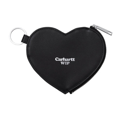 Carhartt WIP HARTT COIN WALLET カーハートワークインプログレス ハートコインウォレット I036305【レディース コインケース 本革 財布 小銭入れ ミニウォレット 26SS】