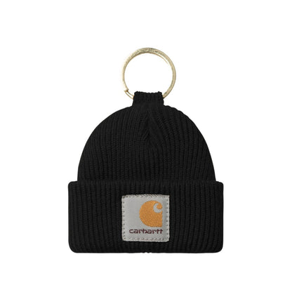 Carhartt WIP MINI WATCH HAT KEYCHAIN カーハートワークインプログレス ミニ ウォッチ ハット キーチェーン I036420【メンズ キーホルダー リブ編み生地 26SS】