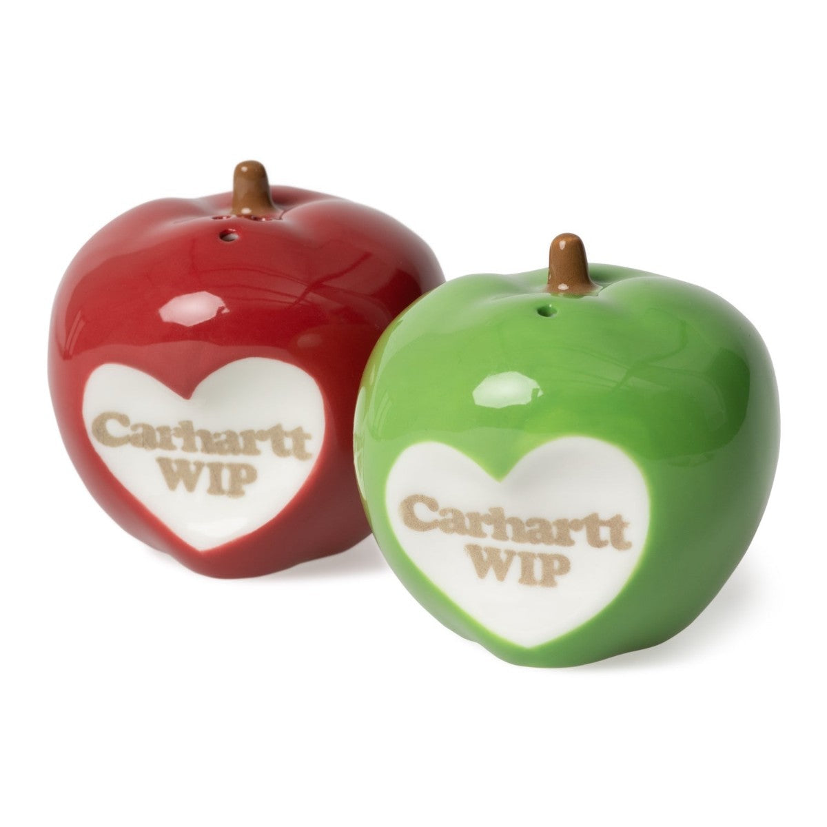 Carhartt WIP SPOILED SALT AND PEPPER SHAKERS - MULTICOLOR カーハートワークインプログレス ソルト&ペッパーシェーカー I036424【メンズ セラミック調味料入れ 2個セット グロス加工 シリコンパッキン 26SS】