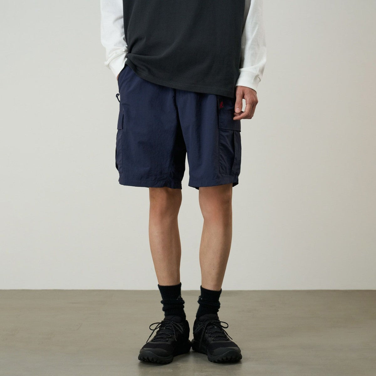 Gramicci NYLON EXPLORER CARGO SHORT グラミチ ナイロン エクスプローラー カーゴショーツ G5SM-P094【メンズ ナイロン素材 防水 UVカット 26SS】
