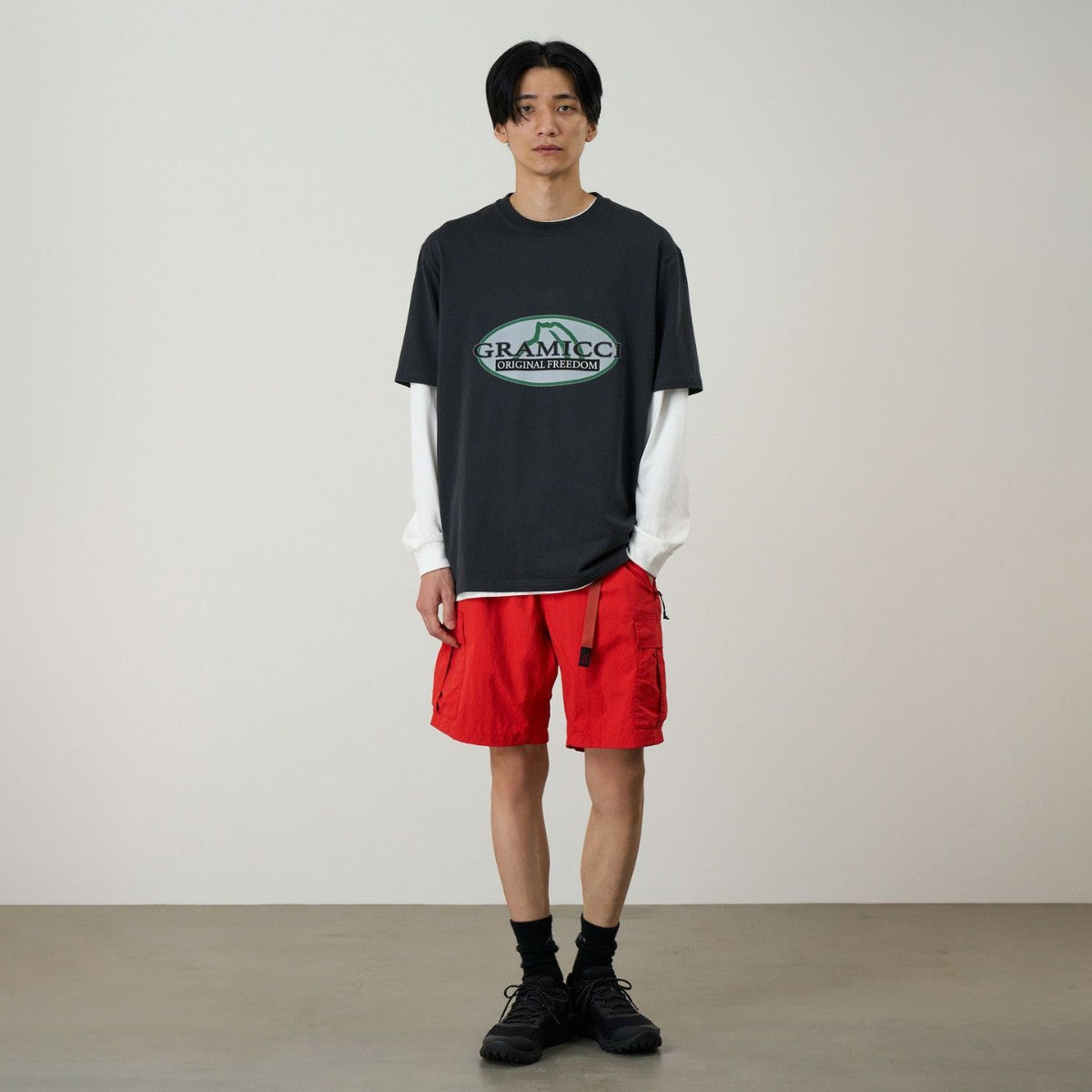 Gramicci NYLON EXPLORER CARGO SHORT グラミチ ナイロン エクスプローラー カーゴショーツ G5SM-P094【メンズ ナイロン素材 防水 UVカット 26SS】