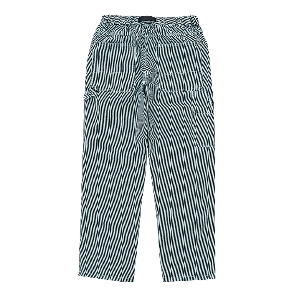 Gramicci OVERDYED HICKORY WORK PANT グラミチ オーバーダイヒッコリーワークパンツ G6SM-P010【メンズ ワークパンツ ストライプ 製品染め 26SS】