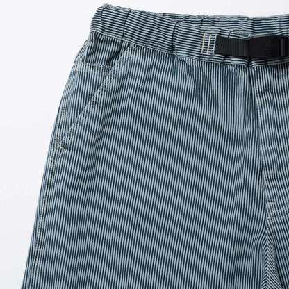 Gramicci OVERDYED HICKORY WORK PANT グラミチ オーバーダイヒッコリーワークパンツ G6SM-P010【メンズ ワークパンツ ストライプ 製品染め 26SS】