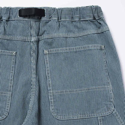 Gramicci OVERDYED HICKORY WORK PANT グラミチ オーバーダイヒッコリーワークパンツ G6SM-P010【メンズ ワークパンツ ストライプ 製品染め 26SS】