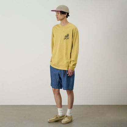 Gramicci JAPANESE CHAMBRAY SHORT グラミチ ジャパニーズ シャンブレー ショーツ G6SM-P013【メンズ デニム素材 ハーフパンツ 26SS】