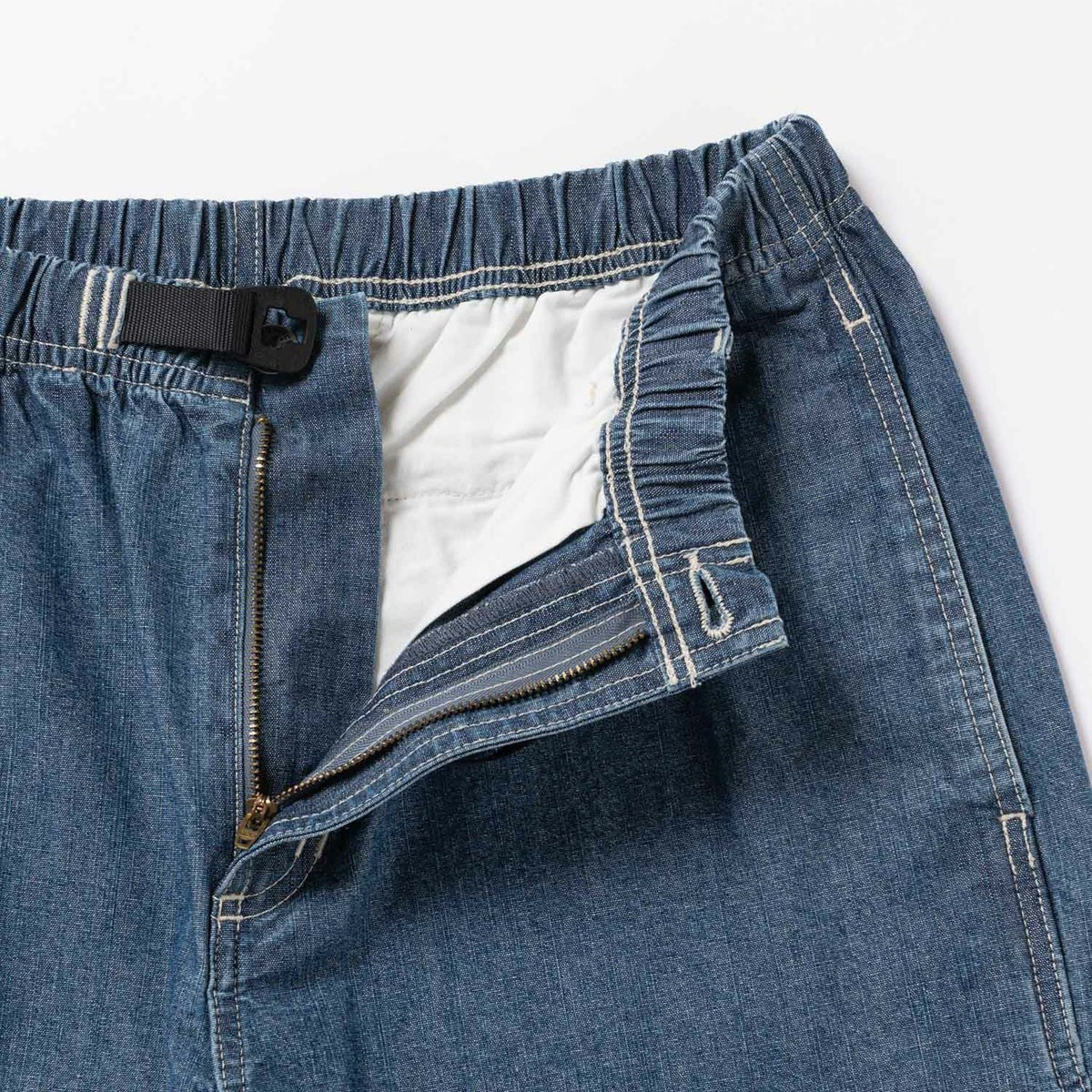 Gramicci JAPANESE CHAMBRAY SHORT グラミチ ジャパニーズ シャンブレー ショーツ G6SM-P013【メンズ デニム素材 ハーフパンツ 26SS】