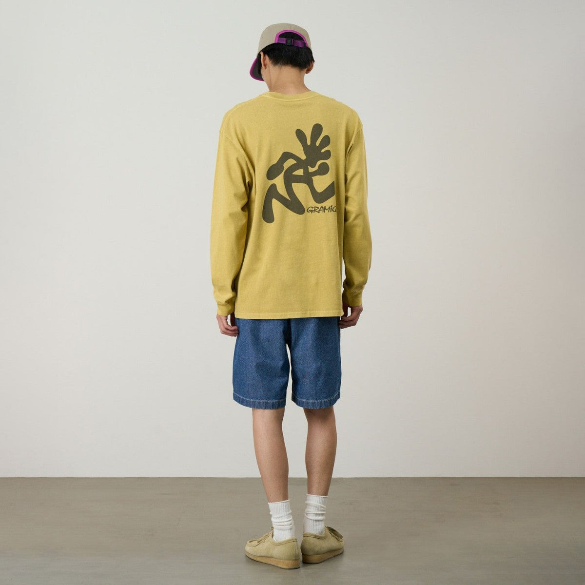 Gramicci JAPANESE CHAMBRAY SHORT グラミチ ジャパニーズ シャンブレー ショーツ G6SM-P013【メンズ デニム素材 ハーフパンツ 26SS】