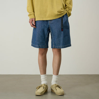 Gramicci JAPANESE CHAMBRAY SHORT グラミチ ジャパニーズ シャンブレー ショーツ G6SM-P013【メンズ デニム素材 ハーフパンツ 26SS】