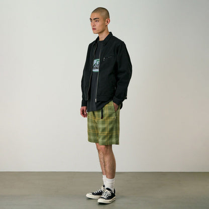 Gramicci HEMP G-SHORT PLAID グラミチ ヘンプ Gショーツ プレイド G6SM-P017【メンズ チェック柄 ハーフパンツ 26SS】