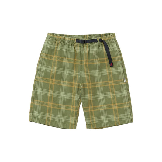 Gramicci HEMP G-SHORT PLAID グラミチ ヘンプ Gショーツ プレイド G6SM-P017【メンズ チェック柄 ハーフパンツ 26SS】