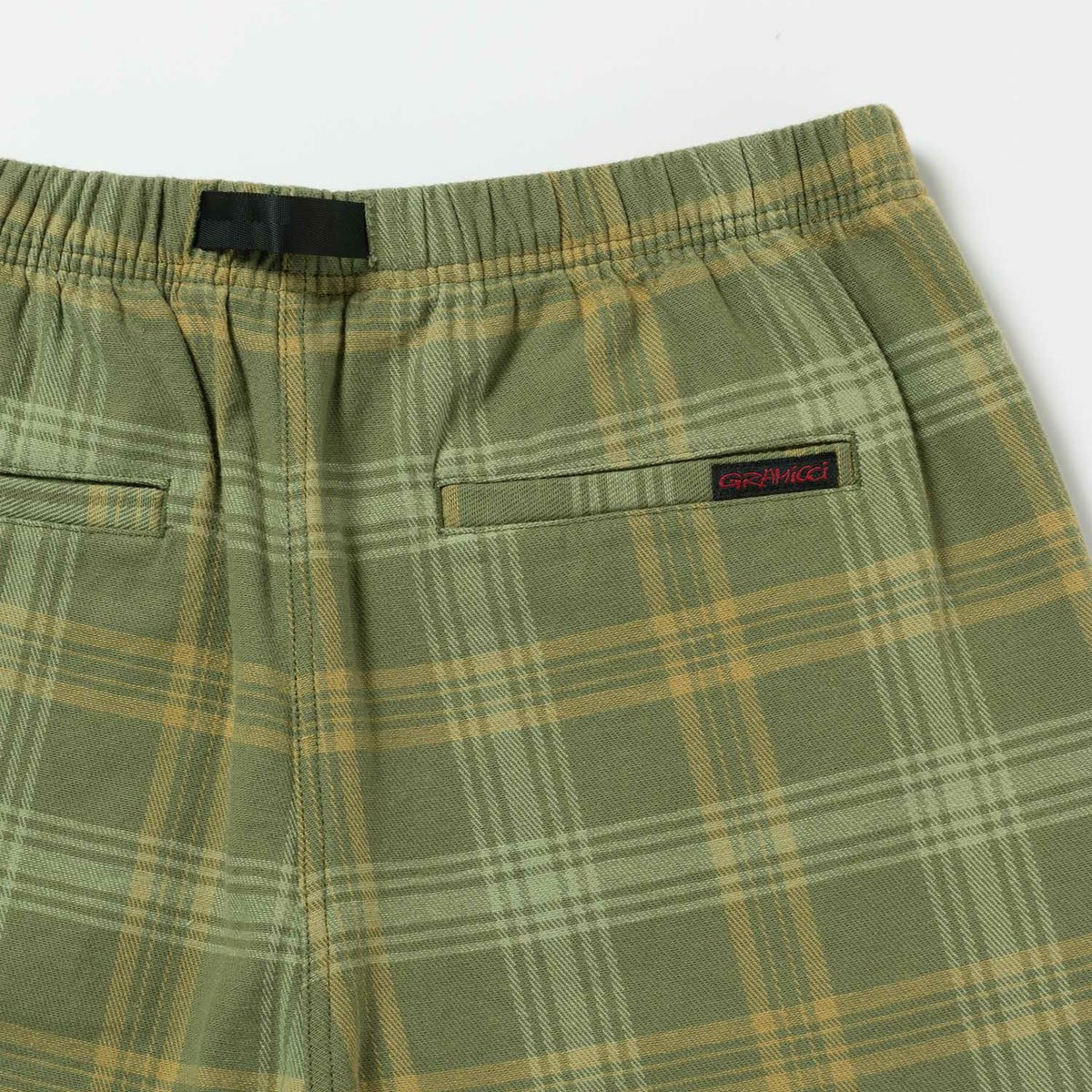 Gramicci HEMP G-SHORT PLAID グラミチ ヘンプ Gショーツ プレイド G6SM-P017【メンズ チェック柄 ハーフパンツ 26SS】