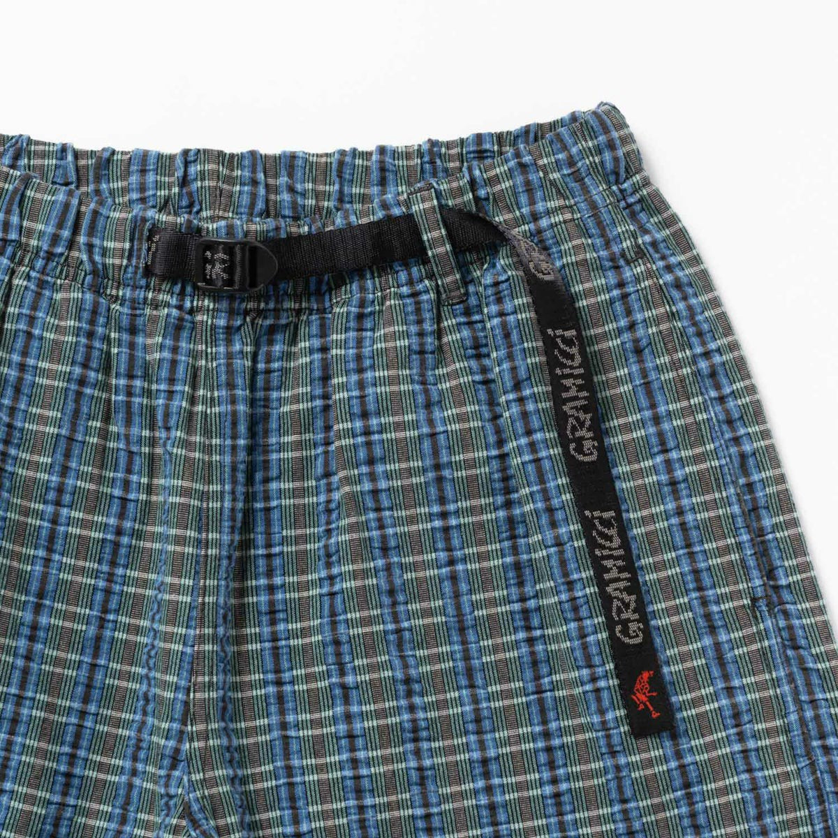 Gramicci O.G. G-SHORT SEERSUCKER PLAID グラミチ O.G. Gショーツ シアサッカー プレイド G6SM-P022【メンズ チェック柄 ハーフパンツ 26SS】