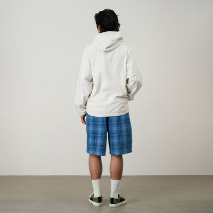 Gramicci LAGOON SHORT DENIM PLAID グラミチ ラグーン ショーツ デニム プレイド G6SM-P023【メンズ チェック柄 ハーフパンツ 26SS】