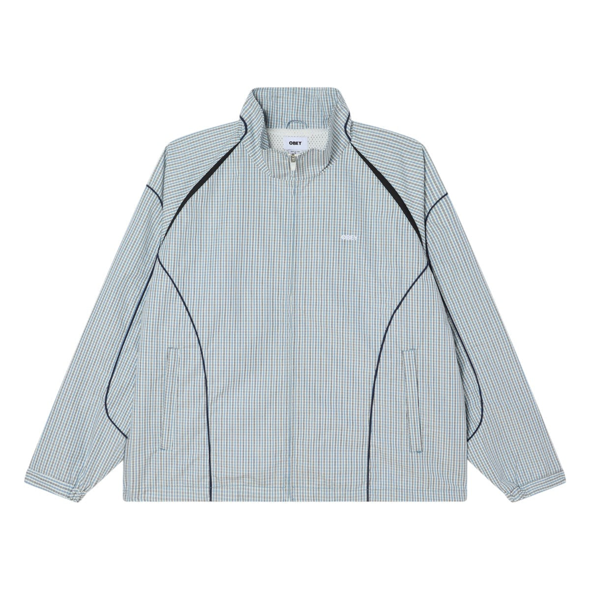 OBEY PRACTICE WINDBREAKER オベイ プラクティス ウィンドブレーカー 121800618【メンズ ジャケット 軽量 撥水 通気性 快適フィット 26SS】