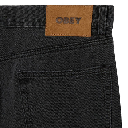 OBEY CLASSIC BAGGY DENIM オベイ クラシック バギー デニム 142010109【メンズ デニムバギーフィット テーパード ワークスタイル 26SS】