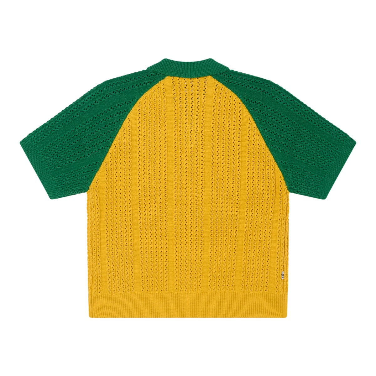 OBEY ABEL POLO SWEATER オベイ アベル ポロ セーター 151000119【メンズ ポロシャツ リラックスフィット ボタン 26SS】