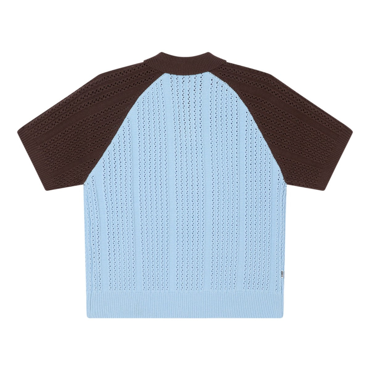 OBEY ABEL POLO SWEATER オベイ アベル ポロ セーター 151000119【メンズ ポロシャツ リラックスフィット ボタン 26SS】