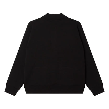 OBEY MATT ZIP UP SWEATER オベイ マット ジップアップ セーター 151010046【メンズ フロントジップ ニットジャケット レギュラーフィット 26SS】