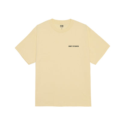 OBEY MOVES OF LIFE CLASSIC T-SHIRT オベイ ムーブス オブ ライフ クラシック Tシャツ 165264343【メンズ コットン100％ 快適な着心地 半袖 26SS】