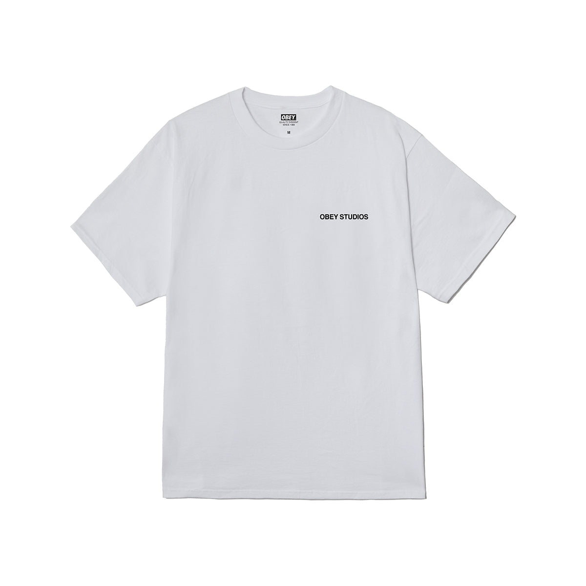 OBEY MOVES OF LIFE CLASSIC T-SHIRT オベイ ムーブス オブ ライフ クラシック Tシャツ 165264343【メンズ コットン100％ 快適な着心地 半袖 26SS】