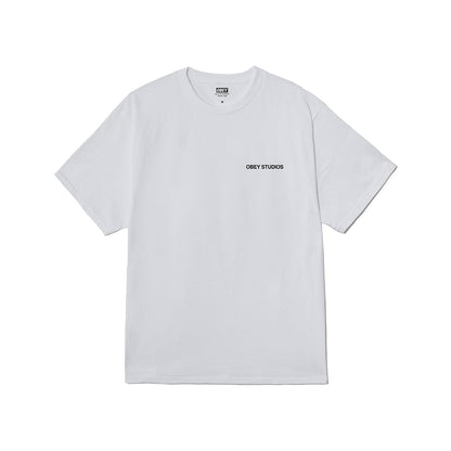 OBEY MOVES OF LIFE CLASSIC T-SHIRT オベイ ムーブス オブ ライフ クラシック Tシャツ 165264343【メンズ コットン100％ 快適な着心地 半袖 26SS】