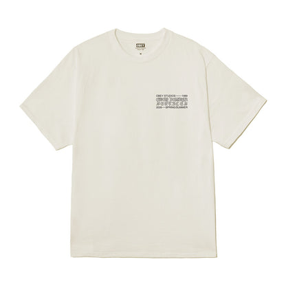OBEY OBEY DESIGN SERVICES オベイ オベイ デザイン サービスズ 165264353【メンズ コットン素材 グラフィック 半袖 26SS】
