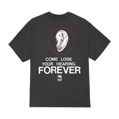 OBEY OBEY COME LOSE YOUR HEARING オベイ オベイ カム ルーズ ユア ヒアリング 165264354【メンズ コットン素材 グラフィック 半袖 26SS】