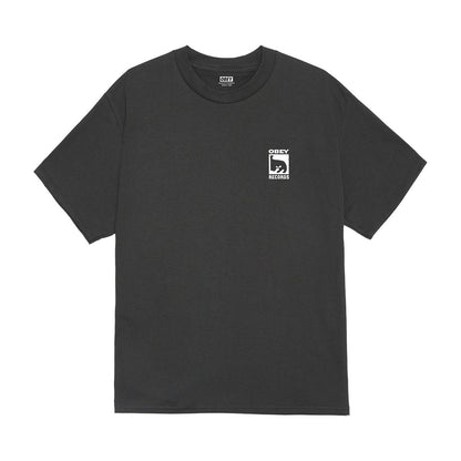 OBEY OBEY COME LOSE YOUR HEARING オベイ オベイ カム ルーズ ユア ヒアリング 165264354【メンズ コットン素材 グラフィック 半袖 26SS】