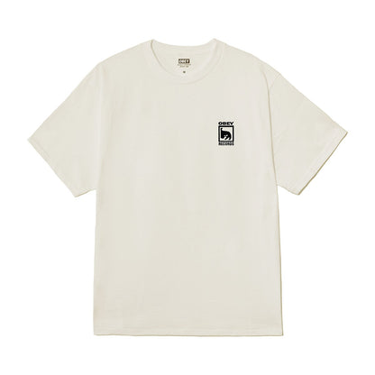 OBEY OBEY COME LOSE YOUR HEARING オベイ オベイ カム ルーズ ユア ヒアリング 165264354【メンズ コットン素材 グラフィック 半袖 26SS】