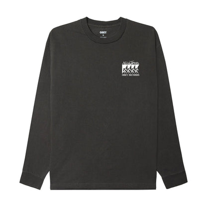 OBEY OBEY COME TOGETHER オベイ オベイ カム トゥギャザー 168004342【メンズ コットン素材 グラフィック 長袖 26SS】