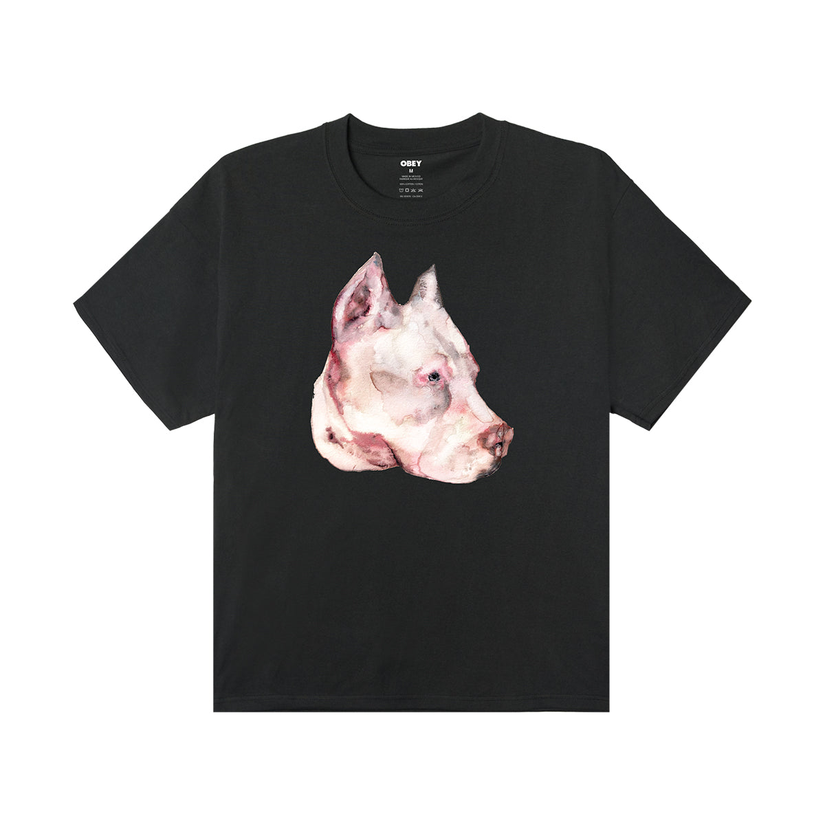 OBEY PIT HEAVYWEIGHT T-SHIRT オベイ ピット ヘビーウェイト Tシャツ 168024363【メンズ コットン100％ グラフィック 半袖 26SS】