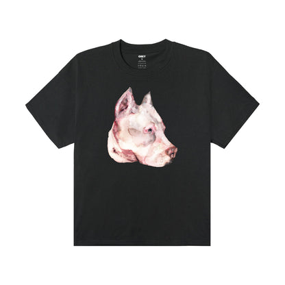 OBEY PIT HEAVYWEIGHT T-SHIRT オベイ ピット ヘビーウェイト Tシャツ 168024363【メンズ コットン100％ グラフィック 半袖 26SS】