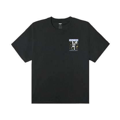 OBEY ENJOY THE MAGIC HEAVYWEIGHT T-SHIRT オベイ エンジョイ ザ マジック ヘビーウェイトTシャツ 168024381【メンズ 半袖 コットン素材 グラフィック 26SS】