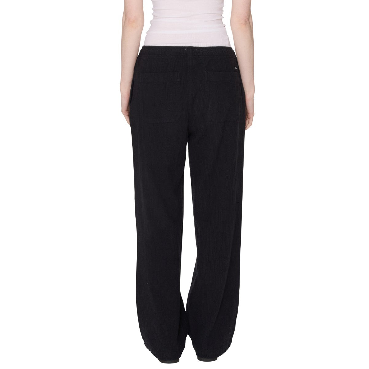 OBEY ROSES EMBELLISHED PANT オベイ ローゼズ エンベリッシュド パンツ 242000125【レディース ワイドパンツ バギーフィット ストレートレッグ カジュアル 26SS】